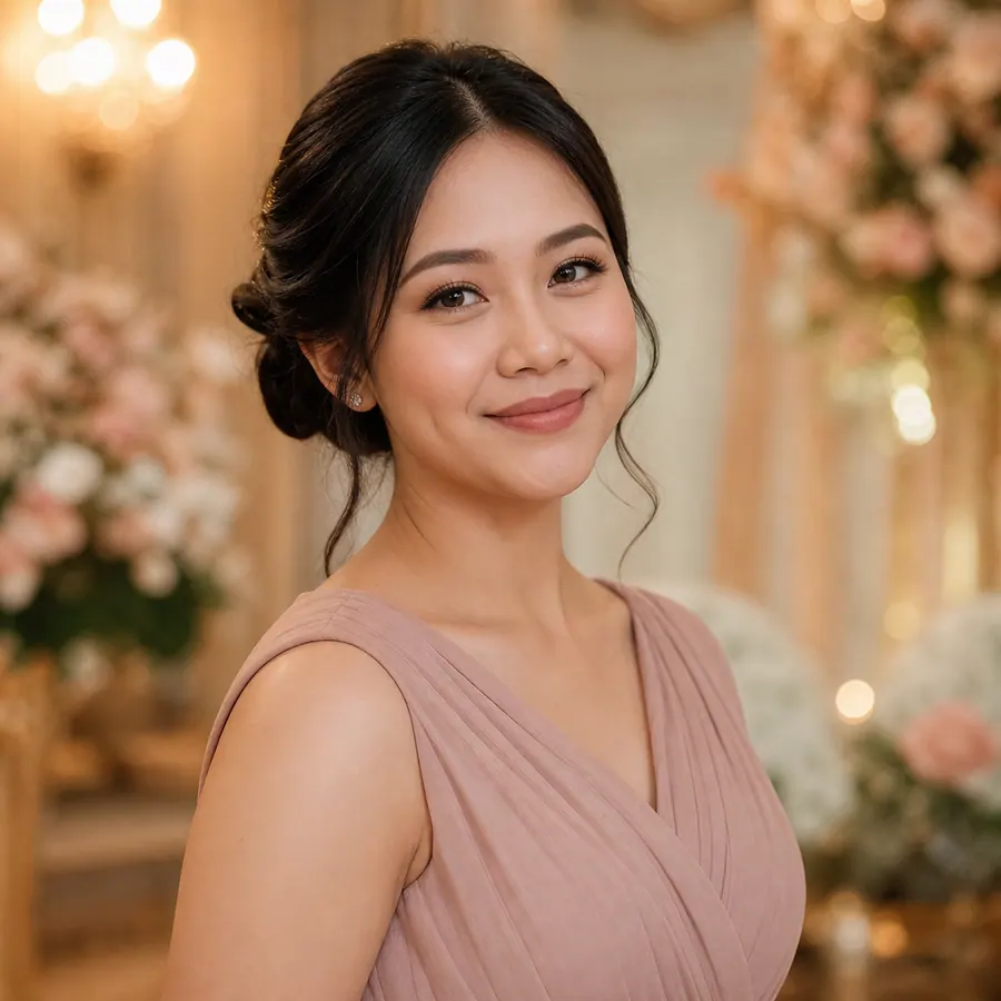 Makeup bridesmaid Cilegon dengan gaya event elegan oleh DianaAF Makeup