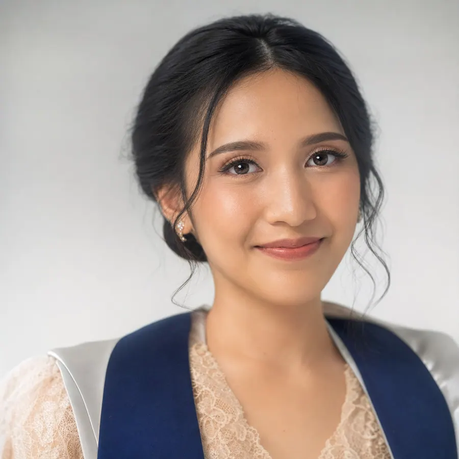 Makeup graduation Serang dengan hasil fresh natural glam oleh DianaAF Makeup